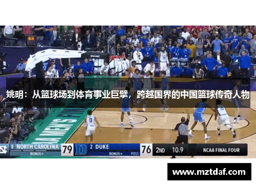 姚明：从篮球场到体育事业巨擘，跨越国界的中国篮球传奇人物